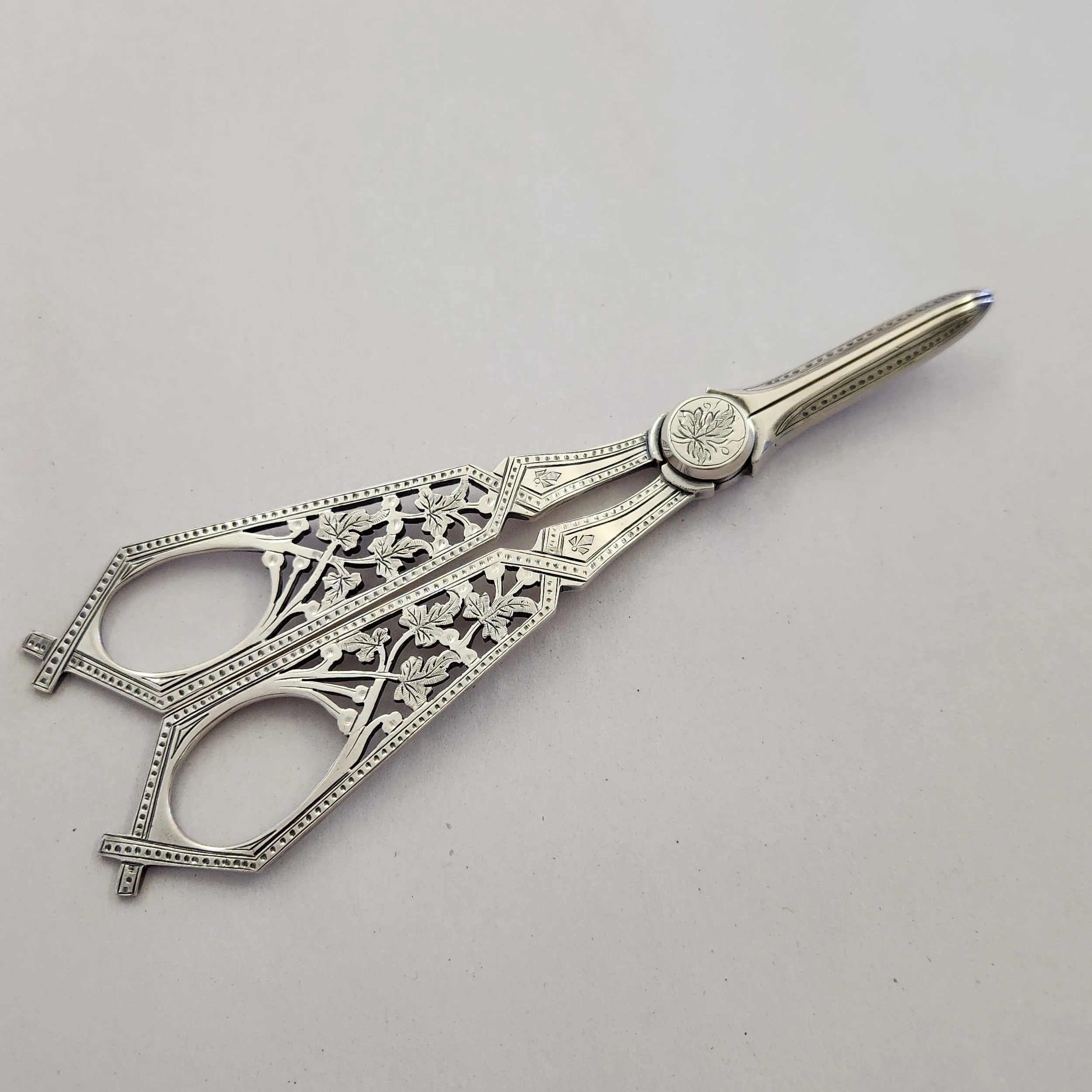 William Hutton & Son Antique Grape Scissors — Magnolia Vintage Company